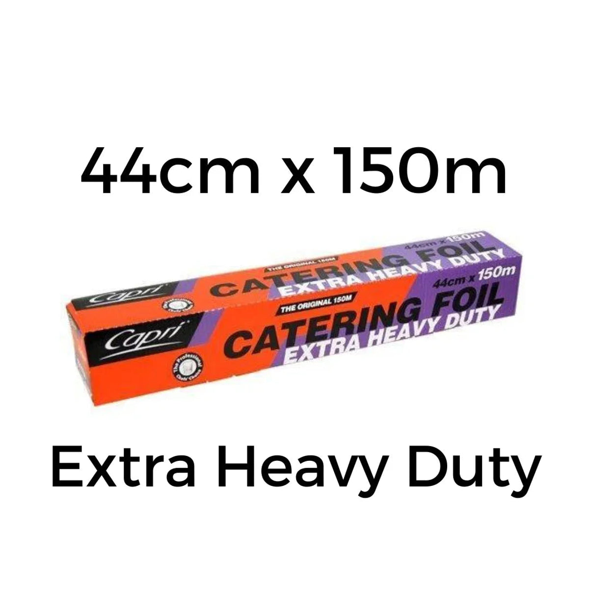 CAPRI FOIL HEAVY DUTY ROLL 150M X 44CM