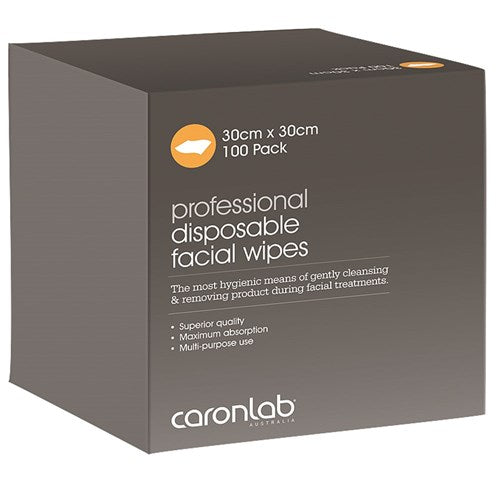 Disposable Facial Wipes Caron 100 Pack