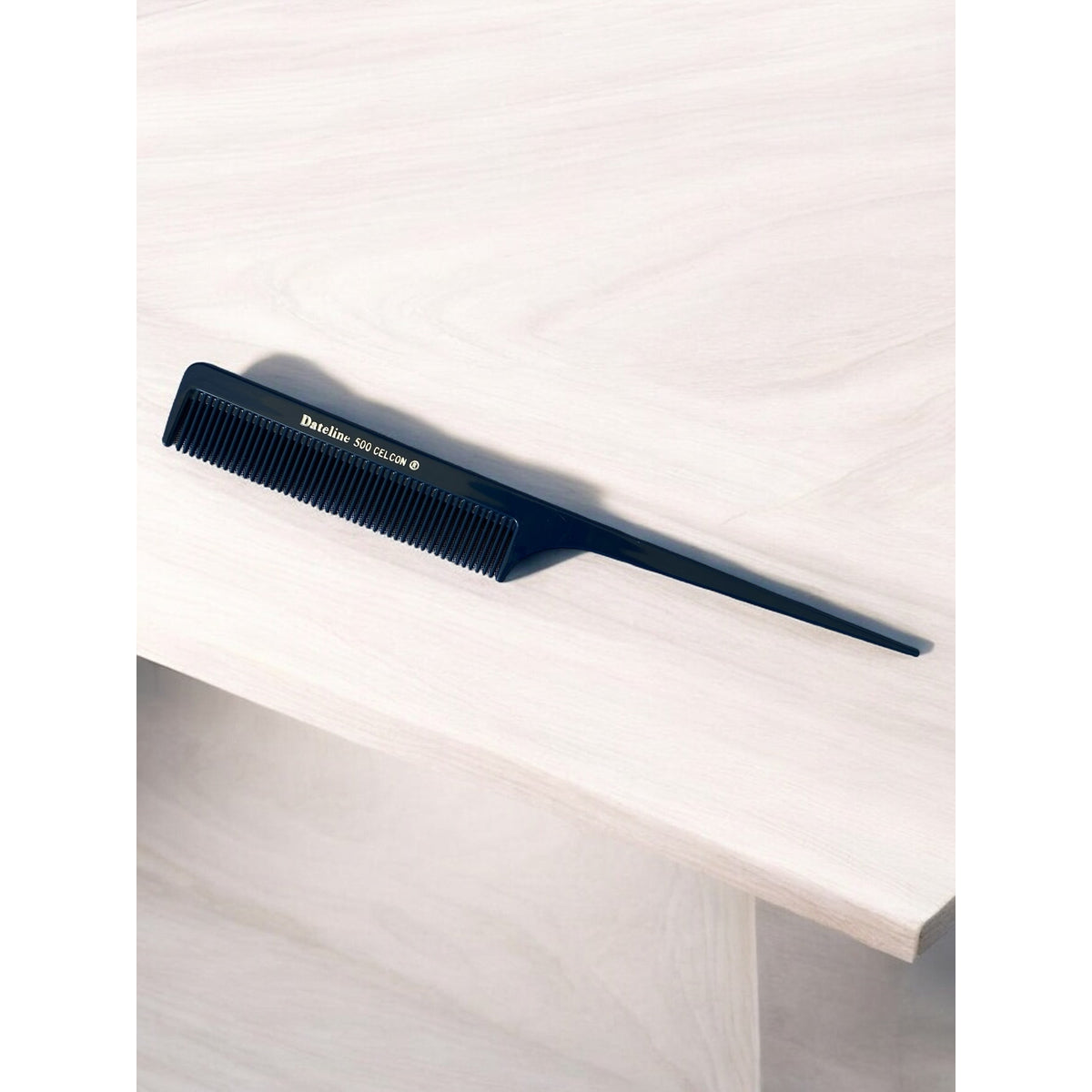 Dateline Celcon 500 Black Plastic Tail Comb
