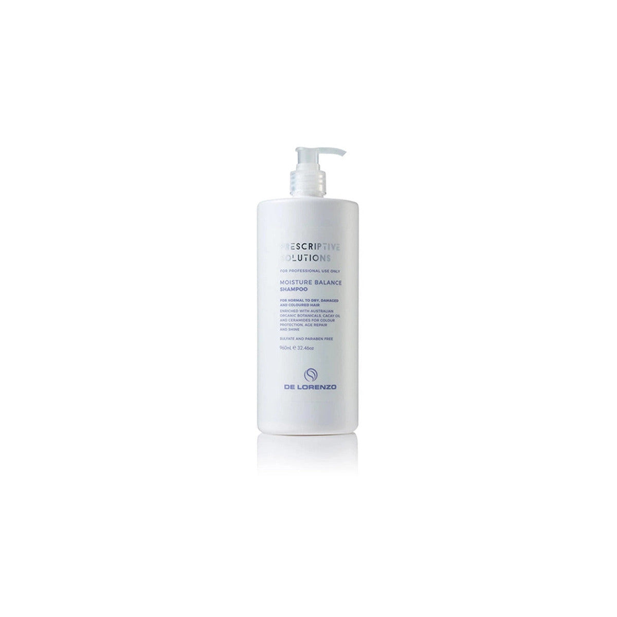 De Lorenzo Prescriptive Solutions Moisture Balance Shampoo 960mL