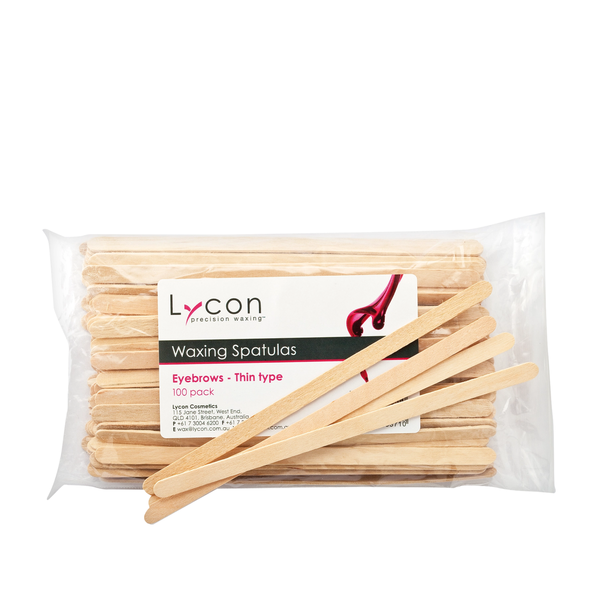 Eyebrow Spatulas – Thin Type 100pk