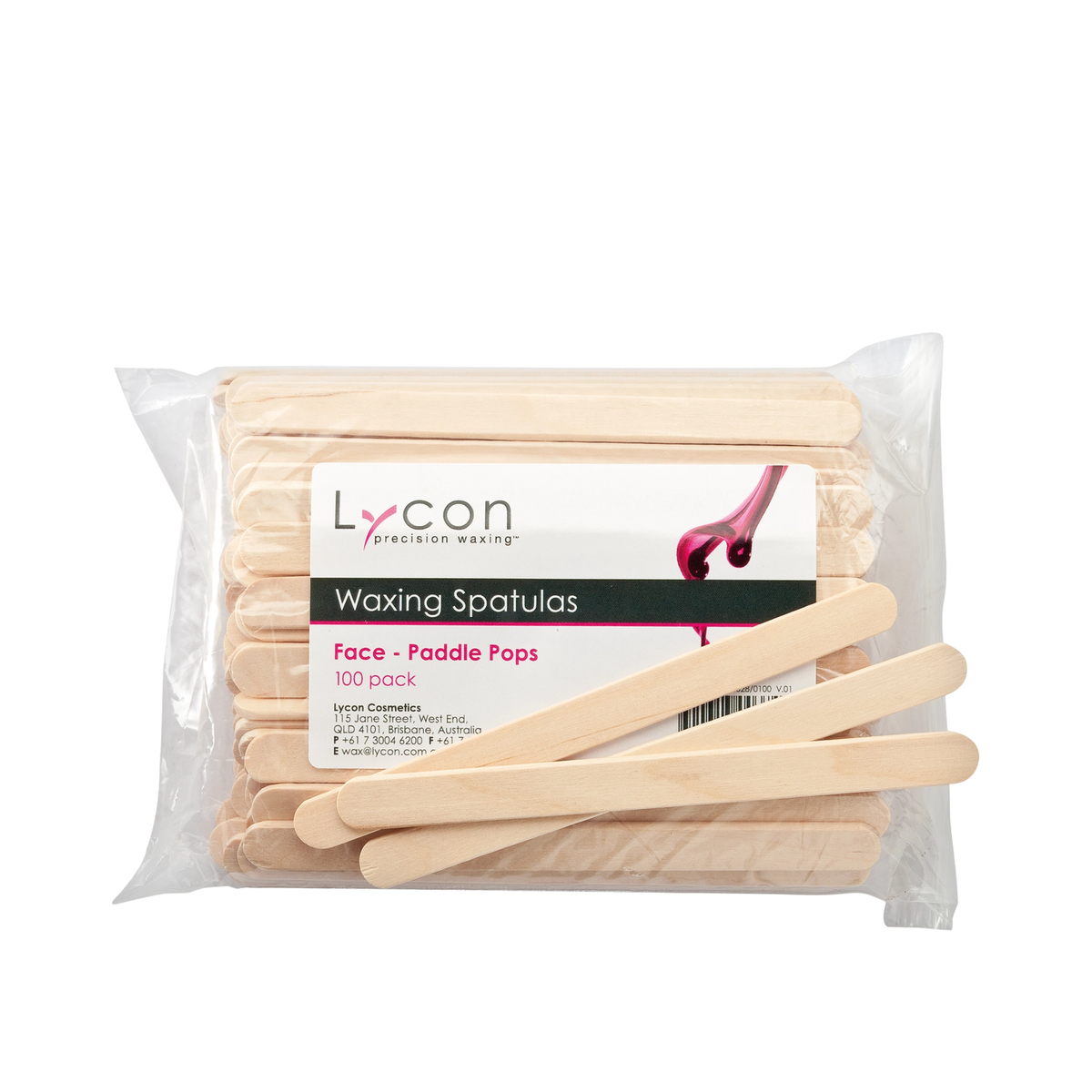 Face Spatulas – Paddle Pops 100pk