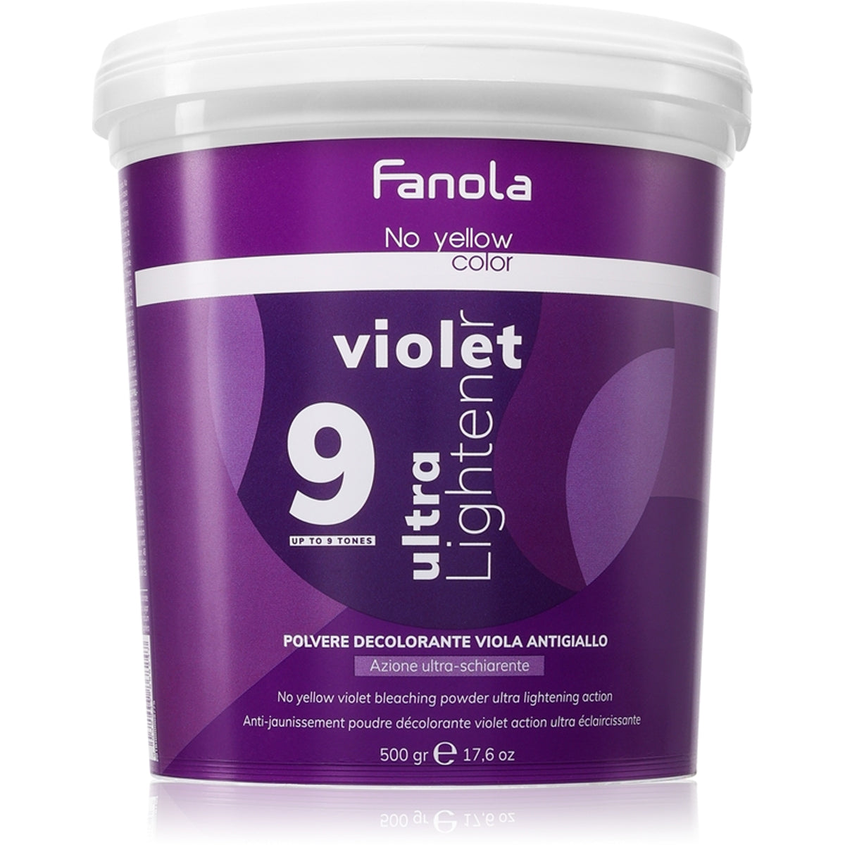 Fanola No Yellow Violet 9 Level Bleach Powder 500g