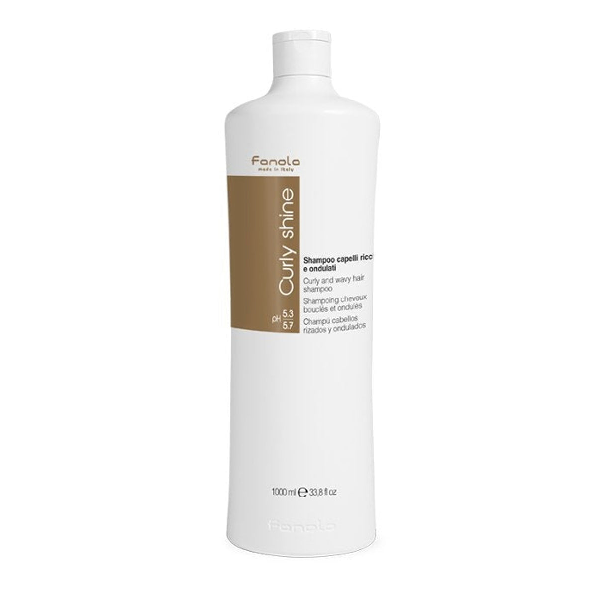 Fanola Curly Shine Curly and Wavy Hair Shampoo 1L