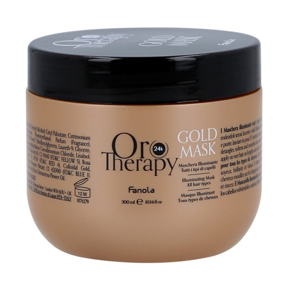 Fanola Oro Therapy illuminating mask with keratin 300ml
