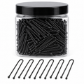 Black 2-inch fringe pins 200 piece GC128
