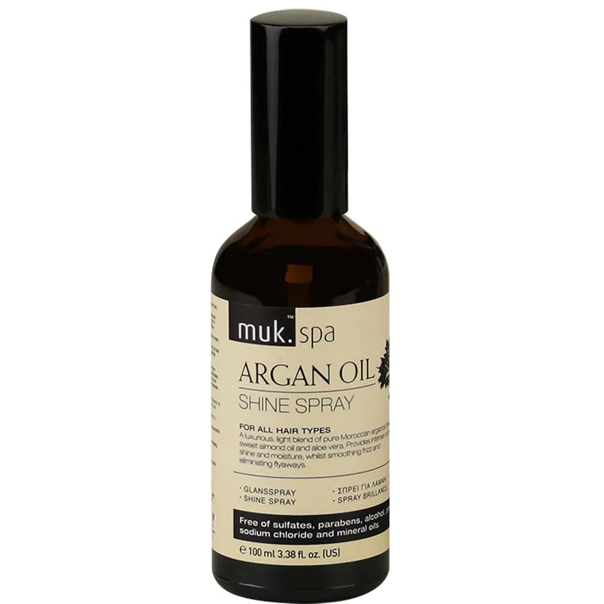 muk Spa Argan Oil Shine Spray 100mL