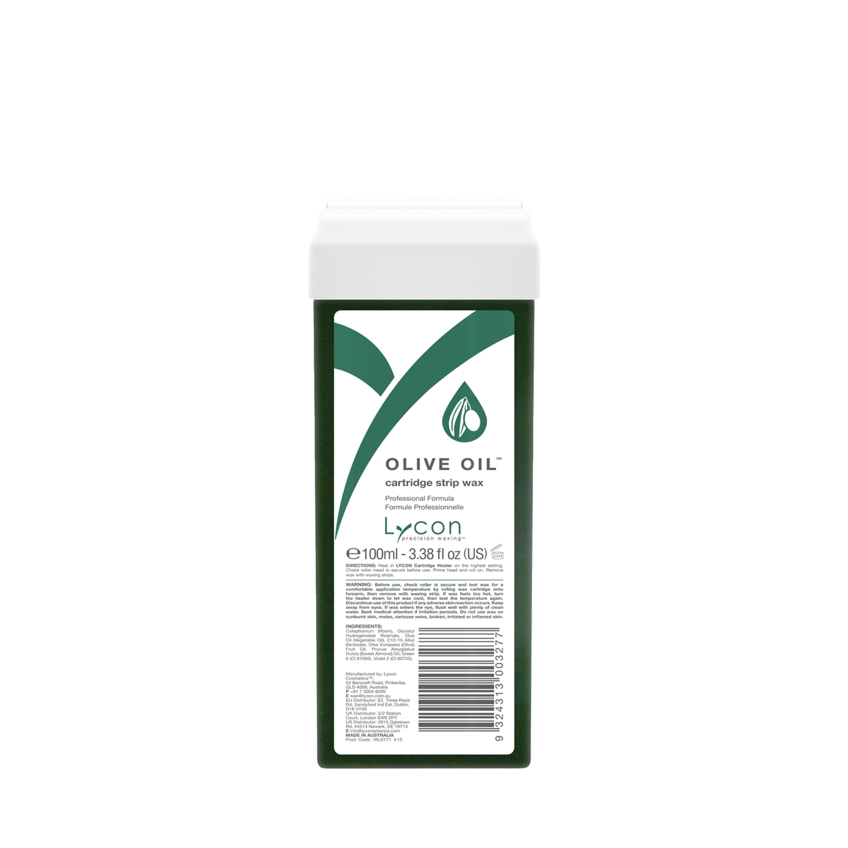 Olive Oil Strip Wax Cartridge