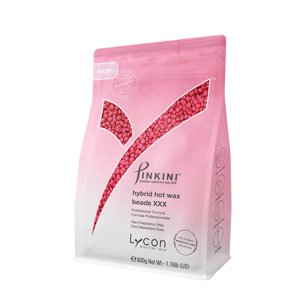 PINKINI Brazilian Hybrid Hot Wax Beads 800g