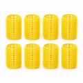 Salon Smart yellow brush rollers 8 pack