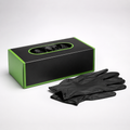 Black Nitrile Salon Gloves