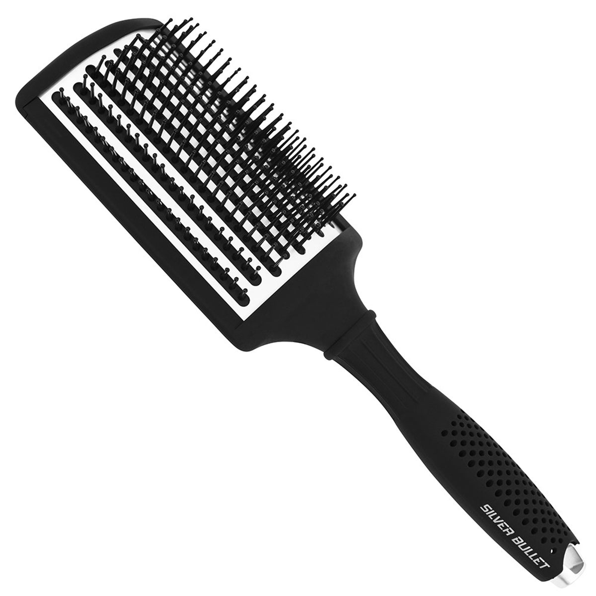 Silver Bullet Black Velvet Paddle Brush