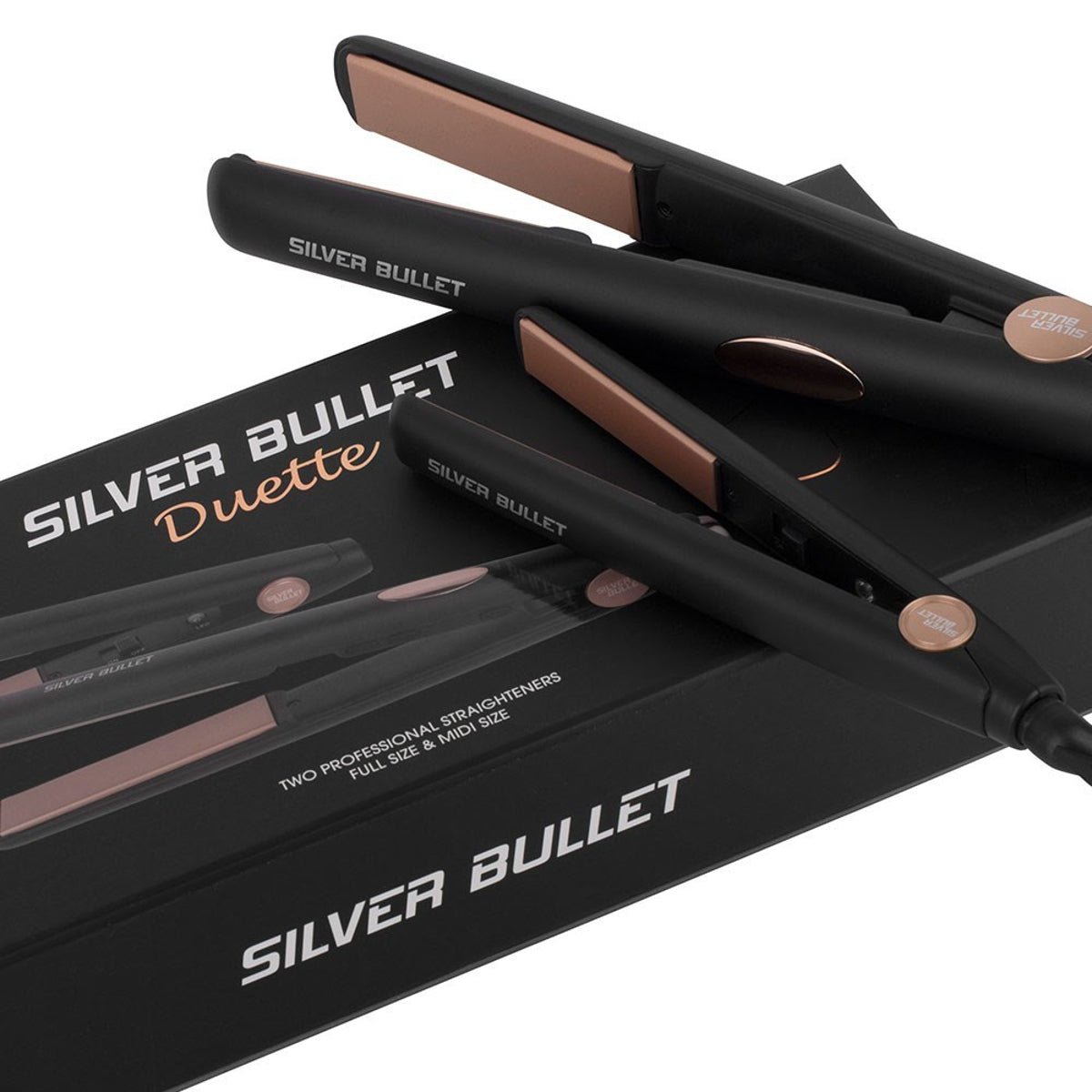 Silver Bullet Duette Straightener Pack