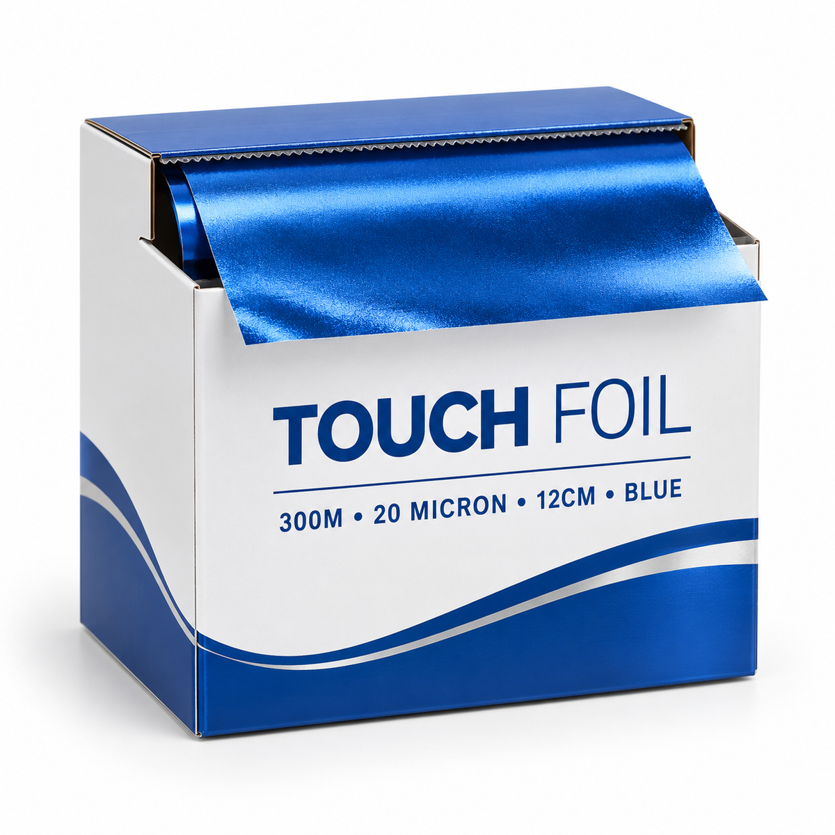 Touch Foil 300m 20 Micron 12cm Blue