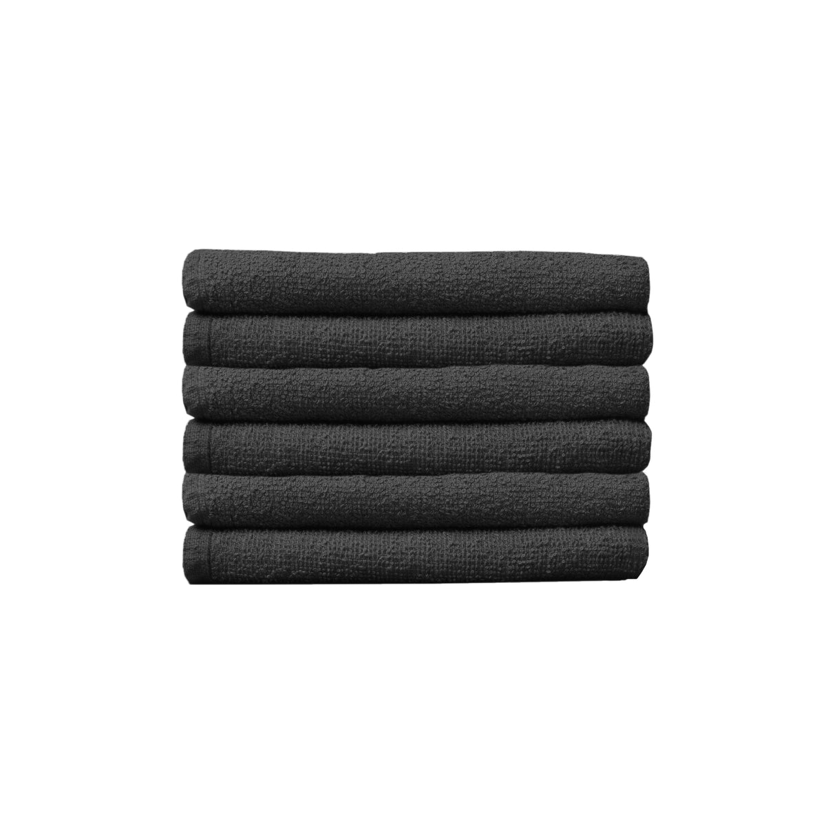 ProTex Legacy Dark Grey Cotton Towels 9 Pack