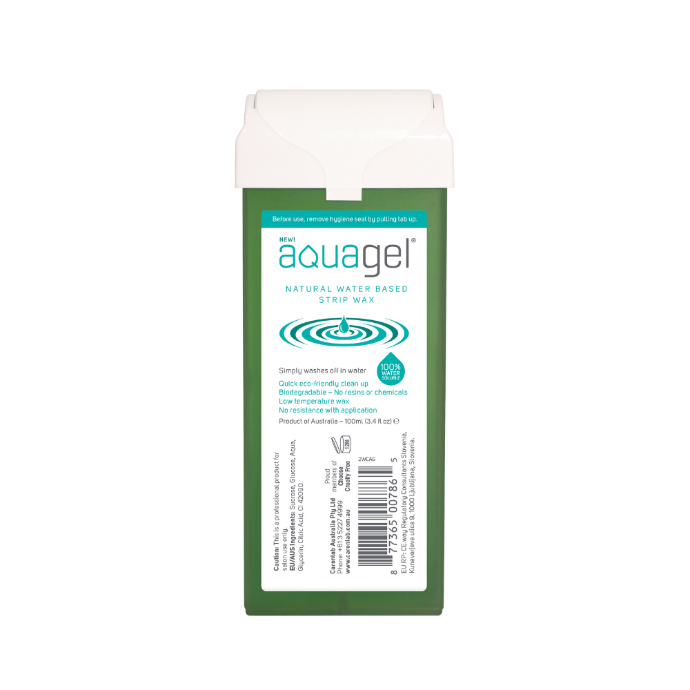 Aquagel Water-Soluble Strip Wax Caronlab 100ml