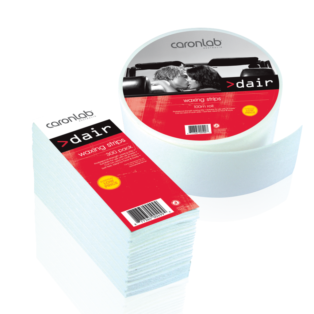 Dair Waxing Strips Caronlab 300 Pack