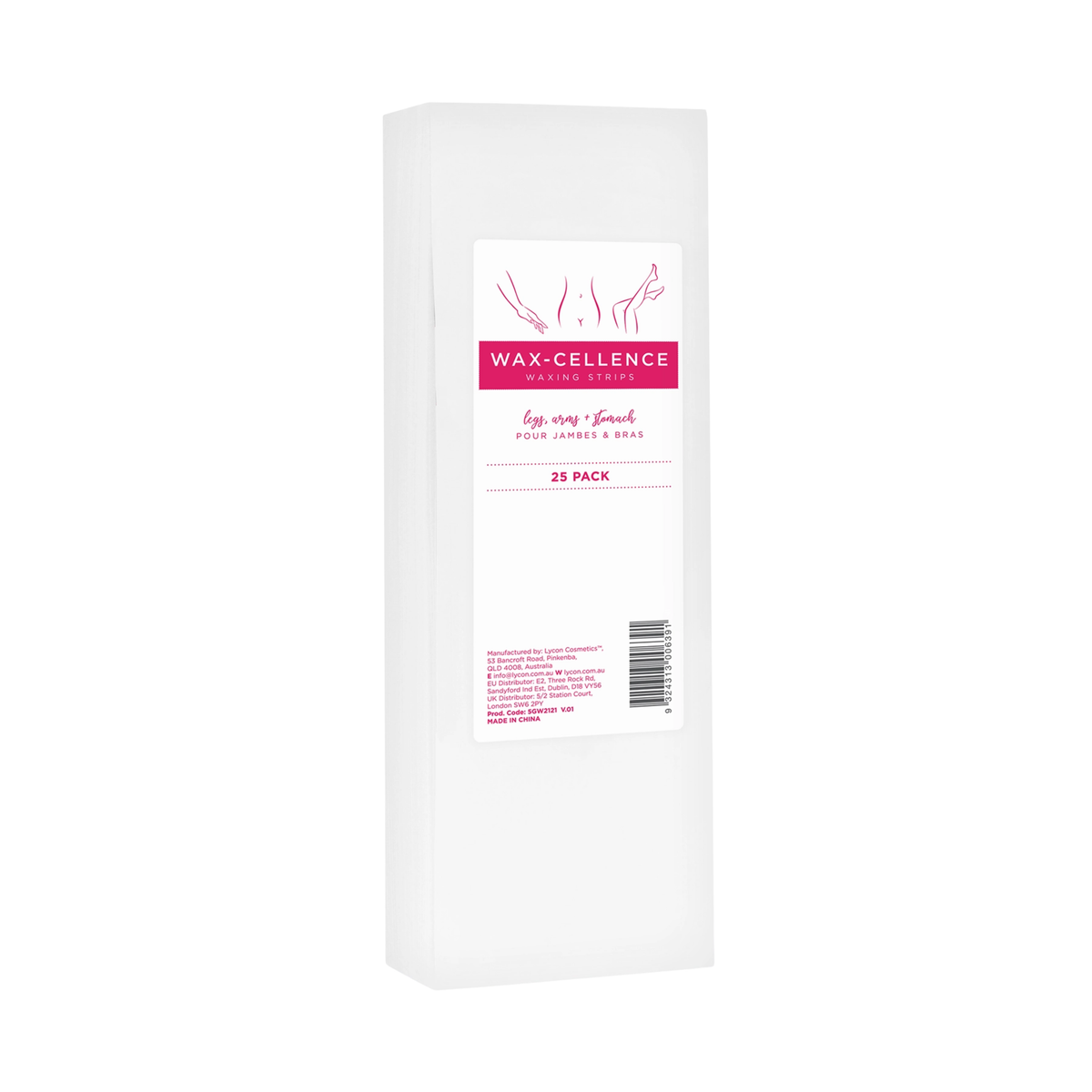 Wax-cellence Waxing Strips 25pk